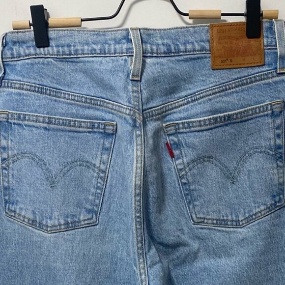 Levi’s 501 Skinny Jeans Light Blue Size 28x28 — Women’s - Picture 6 of 11